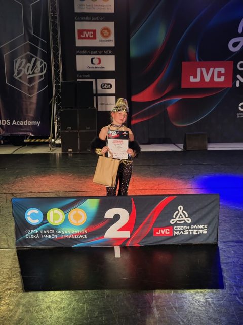 ❤️‍🔥 II. ZEMSKÁ LIGA – CZECH DANCE MASTERS ❤️‍🔥 📍 Praha 🥈 2. místo – Nella Faiglová (Children C) 🔥 4…